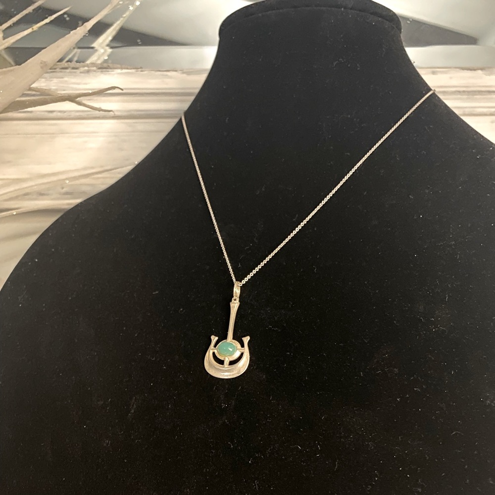 David Anderson Norway Sterling Silver Pendant Necklace